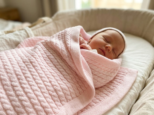 Copertina Lana Merinos trecce rosa 1002r