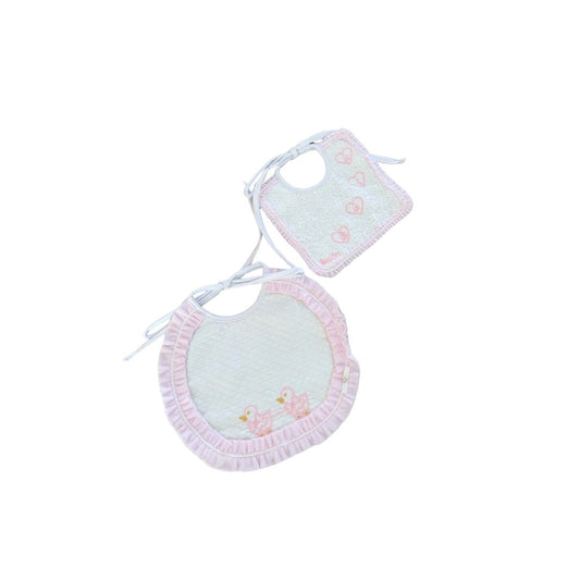 Set 2 Bavette Pappa in spugna- Doppia Protezione, Zero Stress