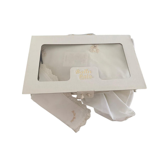 Set Lenzuolino 3 pezzi Panna 1016P