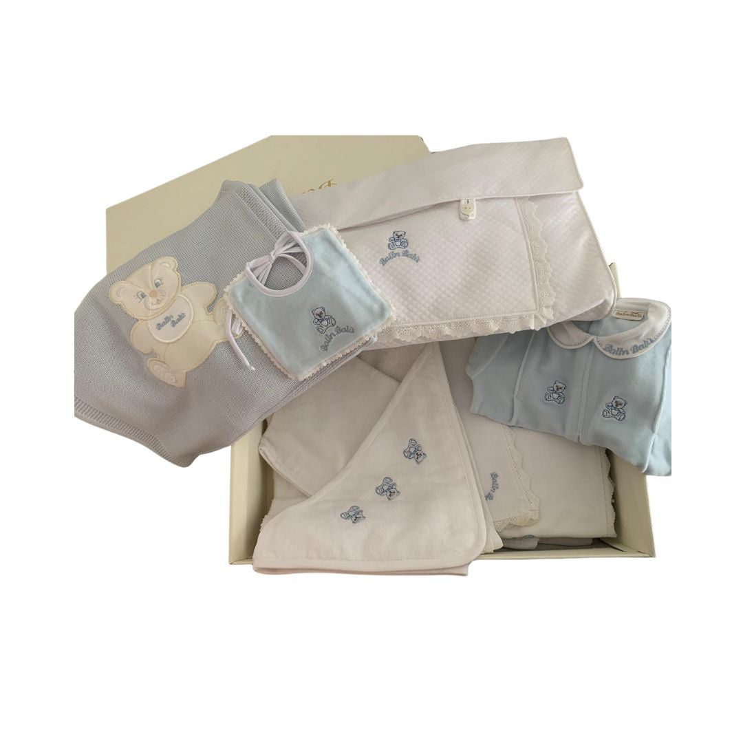 Box nascita celeste