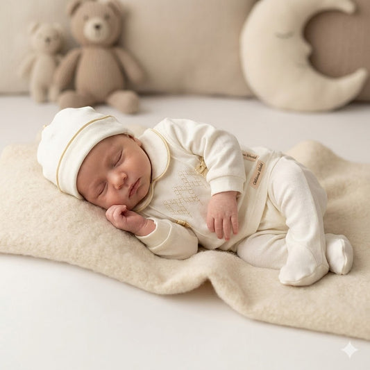 Dolce completo per il neonato