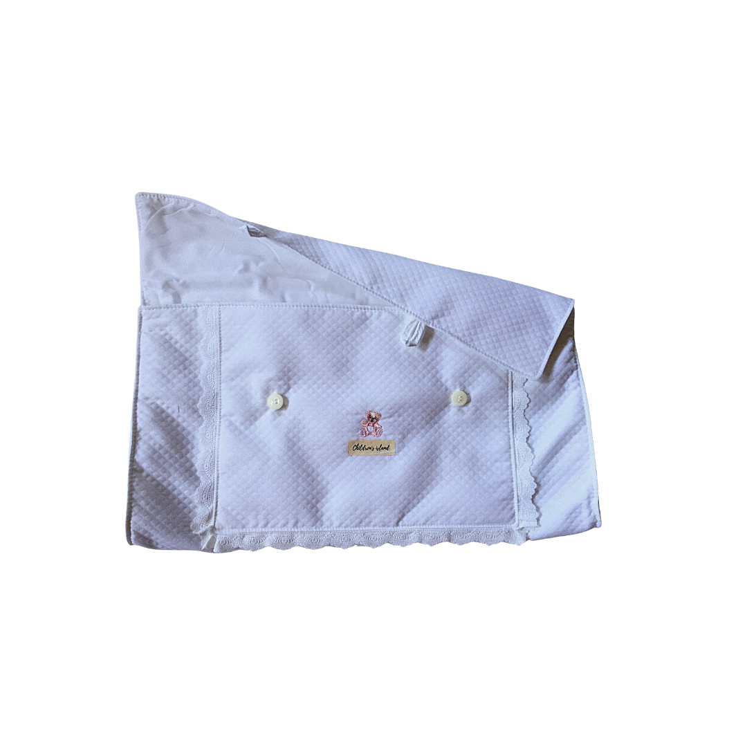 Borsa Nascita color Bianco/rosa 1018 r