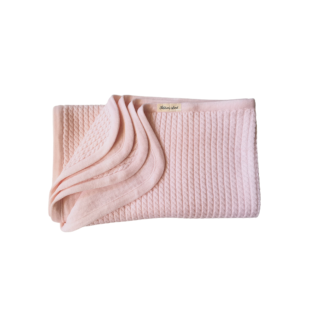 Copertina Lana Merinos trecce rosa 1002r
