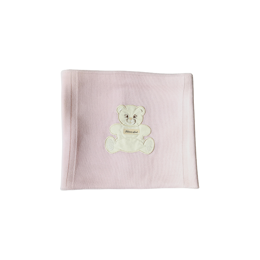 Copertina Lana Merinos rosa orso 1015 r