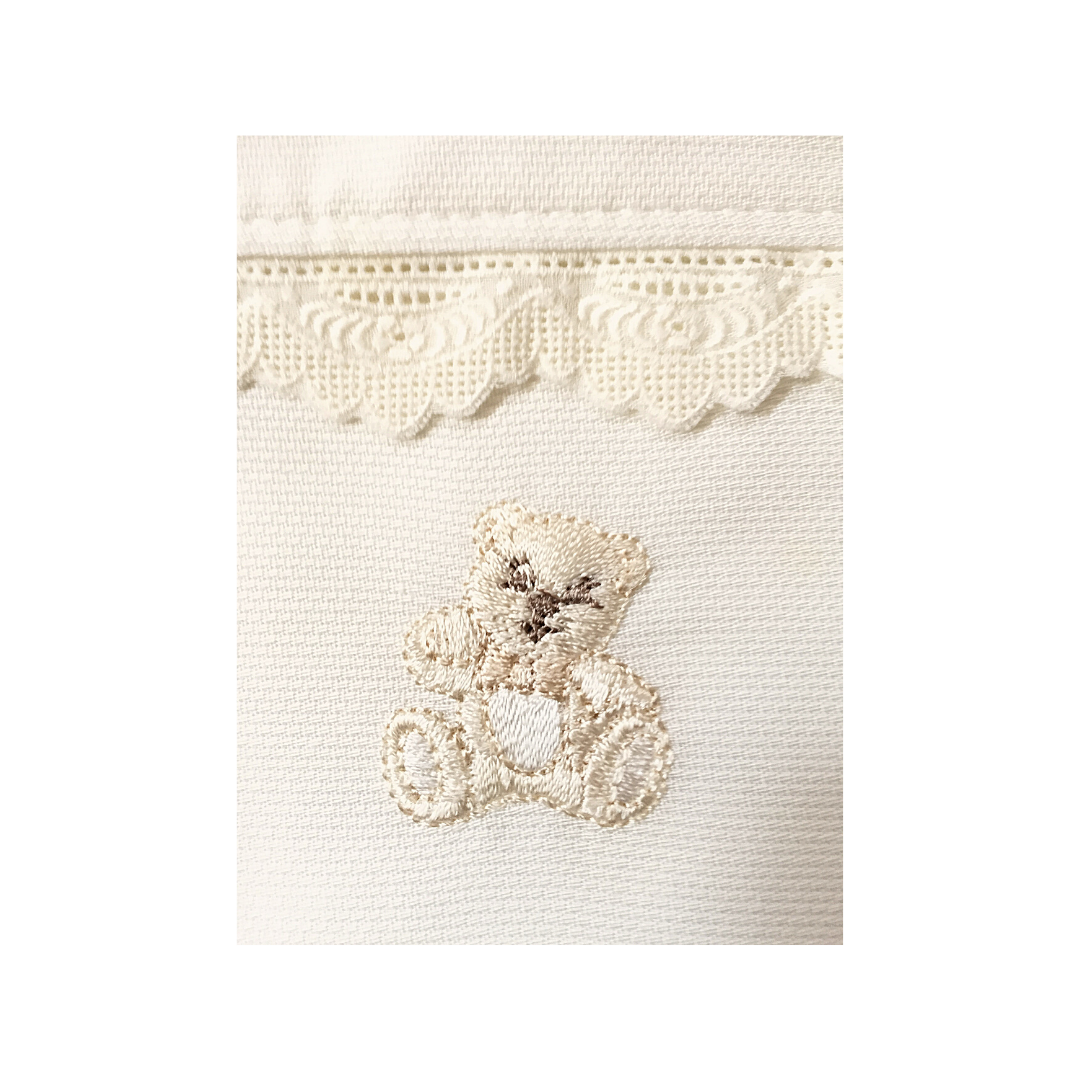 Set Lenzuolino 3 pezzi Panna 1016P