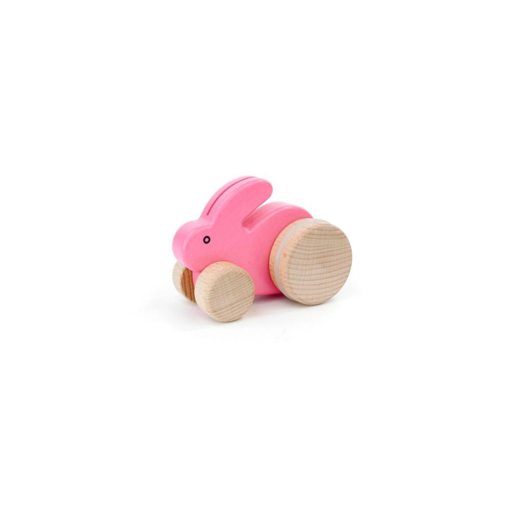 Legno - Piccolo coniglio 2101 rosa