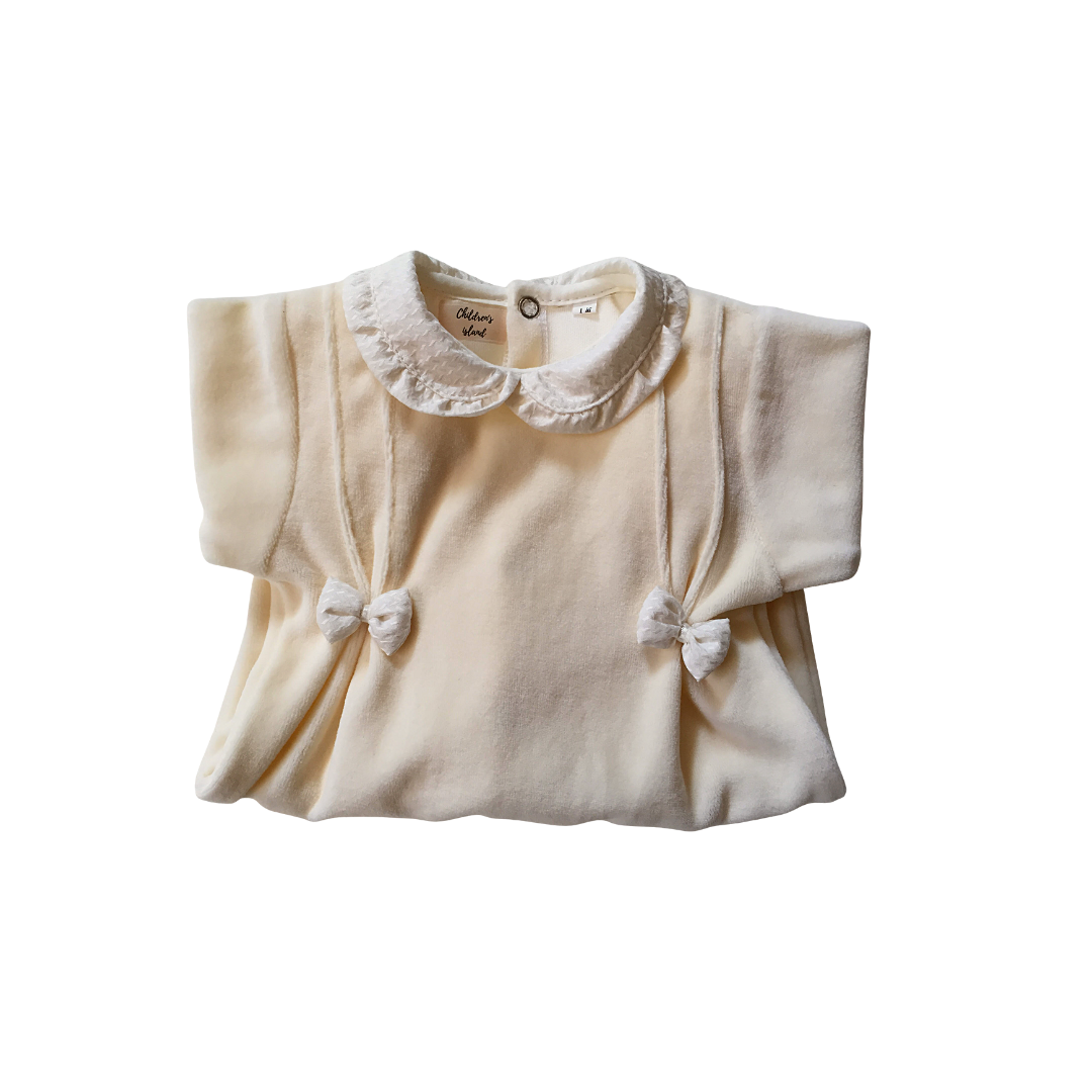 Tutina di ciniglia panna 1080