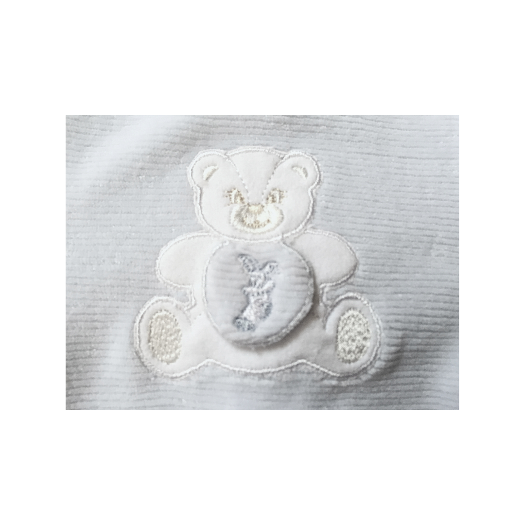 Tutina di ciniglia cielo 1098