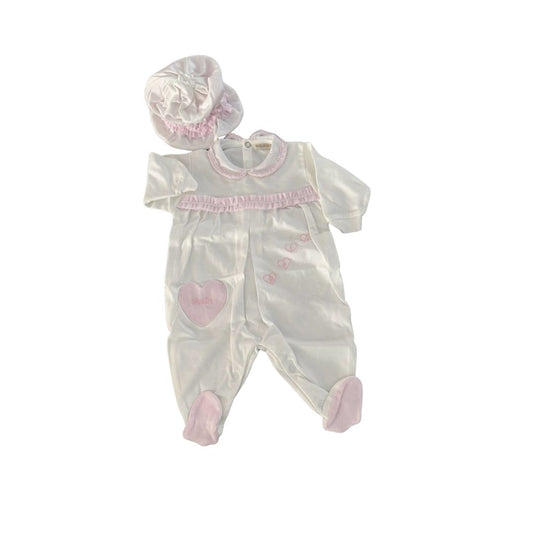 Dolcezza in Jersey: La Tutina "Primi Battiti" in Cotone Fresco