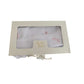 Set Lenzuolino 3 Pezzi  Bianco/rosa   1016R