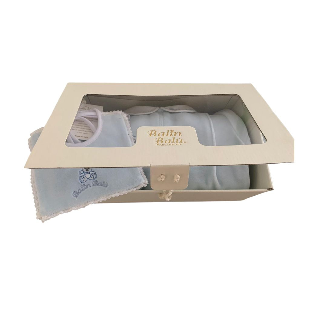 Tutina di ciniglia  Cielo   1014C