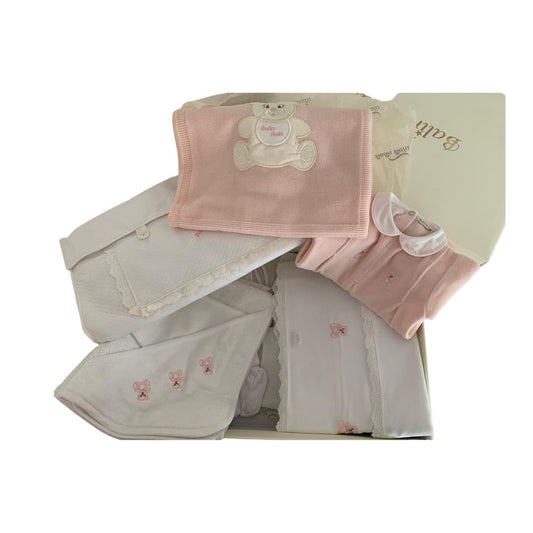 Box nascita rosa uscita clinica