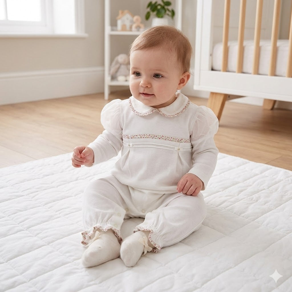 Deliziosa tutina per neonata