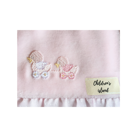 Bavetta di ciniglia Rosa 1047