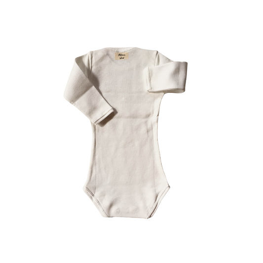Body Ricamato Caldo Cotone latte M.L. 4853