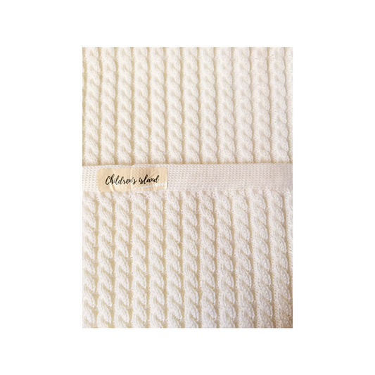 Copertina Lana Merinos trecce panna 1002p