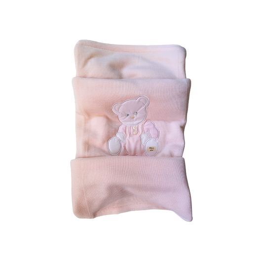 Copertina Imbottita Lana Merinos rosa 6990r