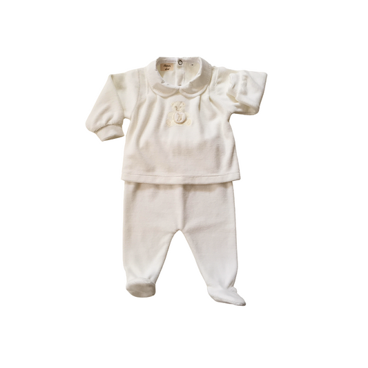 Coprifasce e ghettina di ciniglia latte 1100