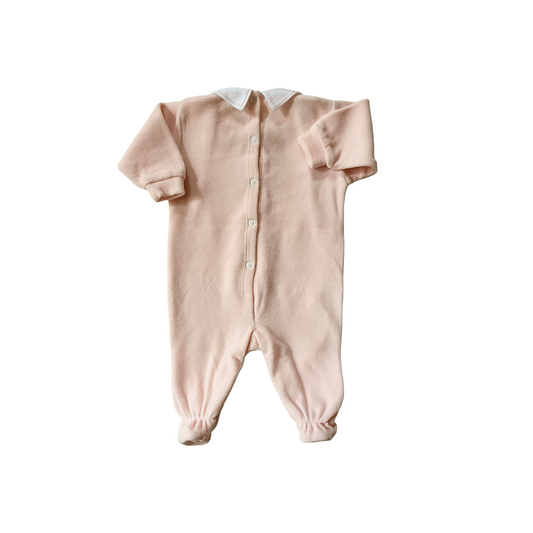 Tutina di ciniglia Rosa 1014R