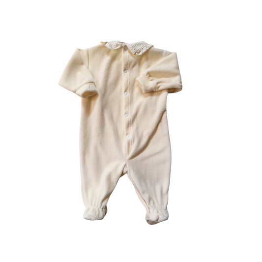 Tutina di ciniglia panna 1080