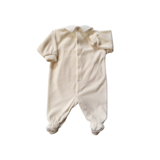 Tutina di ciniglia panna 1082