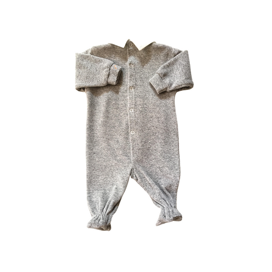 Tutina di ciniglia grigio 1089