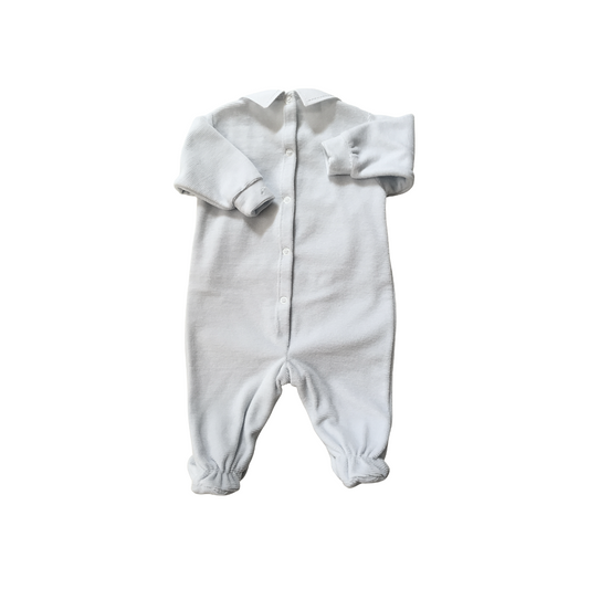 Tutina di ciniglia cielo 1098