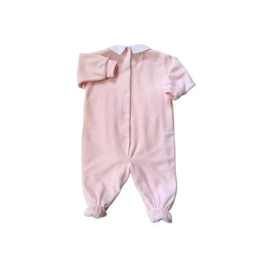 Tutina di ciniglia rosa - 1099